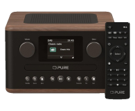 Radio i budzik PURE Classic C-D4 Coffee Brown/Walnut EU/UK